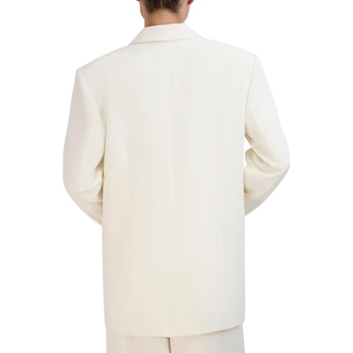 BCBGMAXAZRIA Women's V-Neck Oversized Blazer