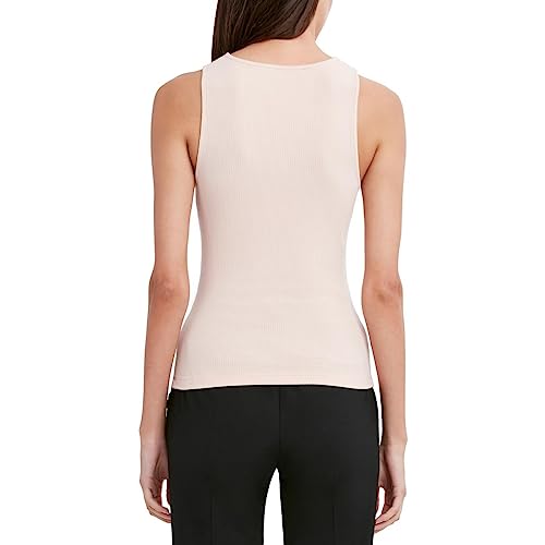 BCBG MAX AZRIA Women's Fitted Bodycon Twist Tank Top