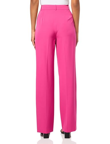 BCBGMAXAZRIA Women's Pleated Straight Leg Pants