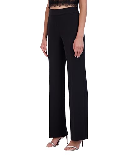 BCBG Women's Straight Leg Gabardine Suiting Pant
