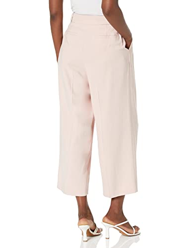 BCBG MAX AZRIA Women's Wide Leg Croppedpants with Tie Waist