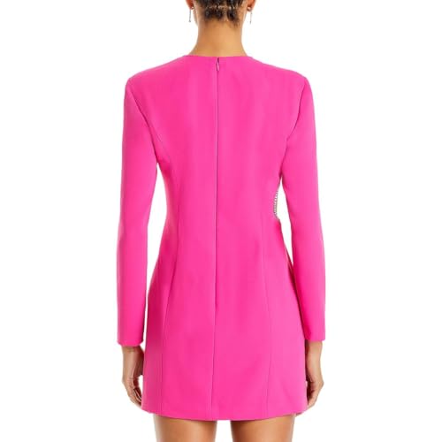 BCBGMAXAZRIA Women's Long Sleeve Mini Cocktail Dress
